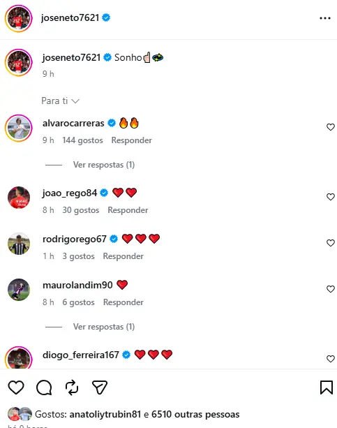 José Neto Vive Momento De &Quot;Sonho&Quot; No Benfica E Até Carreras Reagiu 2 José neto vive momento de "sonho" no benfica e até carreras reagiu